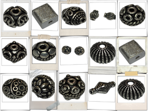 925 Silver <b>Small</b> Fancy Tube Sterling Silver Ethnic Beads Manufacturer Silver Beads and Findings for Jewellery Making - Product Image 3