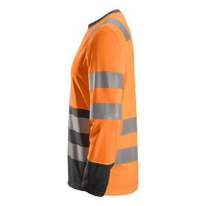 เสื้อยืดสะท้อนแสงสำหรับทำงานผู้ชาย แห้งเร็ว เสื้อยืดนิรภัย - Product Image 3