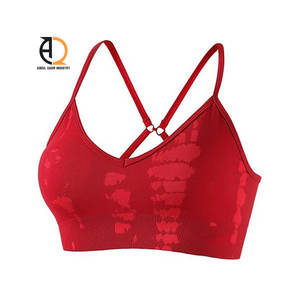 Soutien-gorge de sport sans couture pour femme, haut de fitness dos nu, course à pied, gym, entraînement à fort impact, sous-vêtement athlétique - Product Image 5