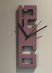 Simple Yellow 12 And 6 Wall <b>Clock</b> Ideal For Restaurant And Workspace Creates Clean And Functional Wall Accent From India - Product Image 4