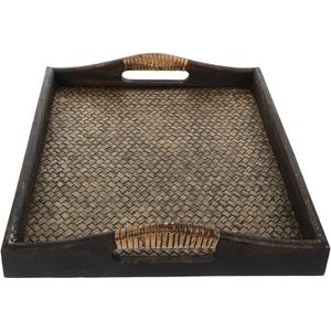 Plateau en bois naturel massif, fait main, écologique, pour servir des aliments, des boissons et des collations à la maison, à la table de cuisine ou au restaurant - Product Image 3