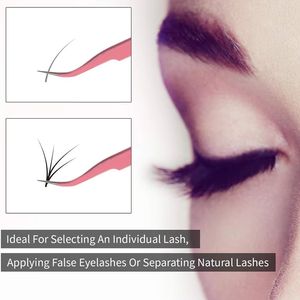 Morje Surgical Pink Stainless Steel <b>Eyelash</b> Tweezers 10mm Precision Tip Smooth Surface for <b>Eyelash</b> <b>Application</b> - Product Image 4