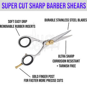 Tijeras Super Cut con agarre ergonómico para un corte de pelo cómodo, tijeras Super Cut avanzadas para un corte de pelo preciso - Product Image 6