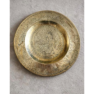 Plato de presentación moderno y elegante de acero inoxidable de alta calidad, forma redonda, disponible con OEM y logotipo personalizados a bajo precio. - Product Image 2