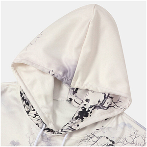 Sweat à capuche d'hiver personnalisé par sublimation, unisexe, en molleton épais, vierge OEM, style streetwear, dégradé, vente en gros - Product Image 2