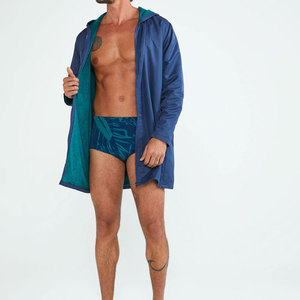 Soft Touch <b>Swimming</b> <b>Robe</b> with Fast Drying Fabric for Pool Training and Outdoor Activities <b>Swimming</b> <b>Robe</b> - Product Image 2