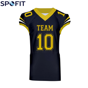 Service OEM, maillots de football américain personnalisés avec impression numérique, 100% polyester, nom et numéro d'équipe personnalisés, maillot de football américain - Product Image 4