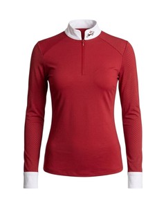 Camiseta Deportiva de Manga Larga para Mujer, Estilo Clásico, Atlético, Ecuestre, de Malla, para Competición, OEM - Product Image 1