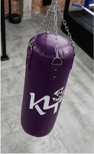 กระเป๋าฝึกซ้อมมวยหนัง PU สีม่วง K4 พร้อมทรายสำหรับผู้ใหญ่ใช้ในยิม - Product Image 6