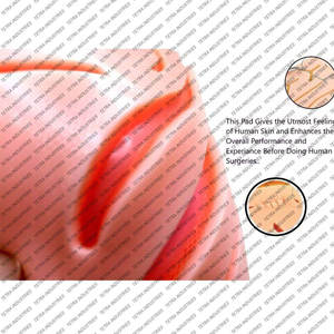 Surgical Suture Training Instruments <b>Kit</b> Surgical Grade Stainless Steel Manual Medical Practice <b>Suturing</b> Set - Product Image 6