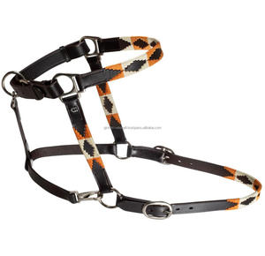 Nouvelles harnais de cheval en cuir polo en gros, élégants, pour sports équestres, haute qualité, logo personnalisé, quincaillerie en laiton réglable - Product Image 3