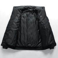 Nouvelle veste matelassée réversible pour homme, col montant, style vintage, décontractée, chaude, imperméable, fermeture éclair, automne-hiver