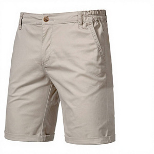 High Quality Men’s Casual <b>Chino</b> Shorts Knee Length Cotton Stretch Bermuda Shorts Custom Logo Wholesale Summer Apparel for men - Product Image 2