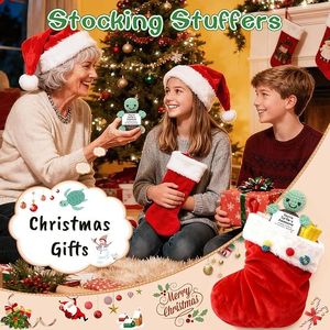 Divertida Mini Tortuga de Peluche, Figura de Juguete, Regalos Inspiradores de Navidad y Cumpleaños para Mujeres, Regalos para el Calcetín Navideño, Animales Pequeños Hechos a Mano - Product Image 2