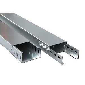 Cubierta para Bandeja de Cables de Alta Resistencia, Tapa Protectora de Acero Galvanizado para Gestión de Cables Industriales e Instalaciones Eléctricas - Product Image 1