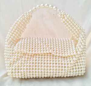 กระเป๋าคลัทช์ปักลูกปัดลายดอกไม้ งานฝีมือประณีต ดีไซน์ซับซ้อน กระเป๋าถือผู้หญิง - Product Image 5