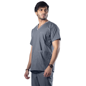 Fournisseur d'usine OEM personnalisé – Sous-vêtement médical extensible de qualité supérieure pour hommes, couche de base respirante pour infirmiers et médecins, chemise intérieure d'uniforme - Product Image 2