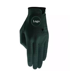 Gants de golf unisexes OEM en cuir de mouton Cabretta de qualité supérieure, durables, en cuir véritable, pour le sport, avec logo personnalisé pour hommes - Product Image 2