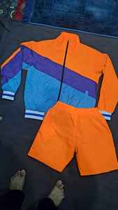 Nouveautés : Survêtements d'été écologiques, respirants, à capuche et taille élastique, 2025, Noir Rose, 2 pièces, Sportswear personnalisé - Product Image 6