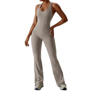 Conjunto de Yoga para Mujer al por Mayor, de Alta Calidad, con Logotipo Personalizado, Transpirable, Ecológico, de Spandex/Algodón/Bambú, Ropa Deportiva, Sujetador Deportivo para Yoga - Product Image 4