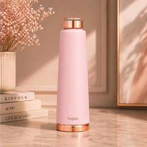 Pure Copper Hammered Design Leak-Proof Water Bottle with Sustainable Health Benefits for Party Use & Drinkware Storage Supplies - Product Image 2