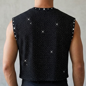 Camiseta sin Mangas Personalizada, Ecológica, Extra Grande, Estilo Vintage, con Estampado Gráfico, 100% Algodón, Tela Suave de 300g, Corte Holgado, Unisex - Product Image 2