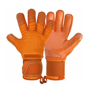 Guantes de Portero de Fútbol Profesionales con Logotipo Personalizado, Alta Calidad, Transpirables, Antideslizantes, Cierre de Gancho y Bucle, Venta al Por Mayor - Product Image 1