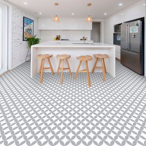 20 Pezzi di Strisce Adesive in PVC Impermeabili 7,9 X 7,9 Pollici, Piastrelle per Pavimenti con Caratteristiche Impermeabili per Fai-da-Te - Product Image 1