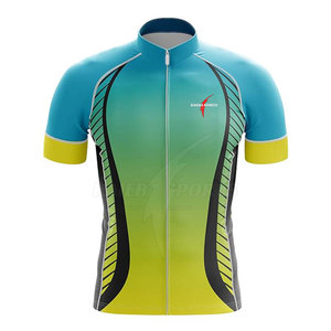 Faible MOQ, Nouveau Design, Combinaison de Cyclisme, Vêtements de Sport d'Extérieur Respirants en Tissu 100% Polyester, Service OEM pour Hommes - Product Image 3