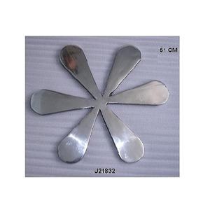 Portavelas de pared de aluminio fundido decorativo moderno, último diseño con espejo, portavelas decorativo de pared de Metal pulido - Product Image 1