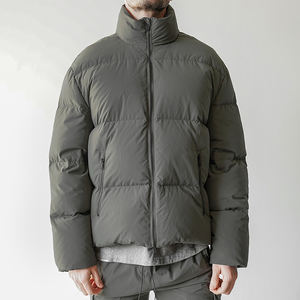 Chaqueta Acolchada de Alta Calidad con Relleno Grueso, Estilo Urbano, Forma Cuadrada, Personalizada OEM para Hombre - Product Image 6