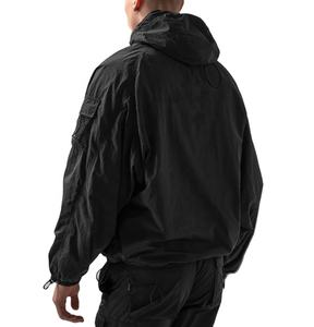 Servicio OEM Personalizado del Fabricante, Chaqueta Deportiva Casual con Capucha, Impermeable, Reversible, con Cierre y Bordado, para Hombre, de Nailon - Product Image 6