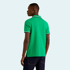 Chemises Polo à Manches Courtes pour Hommes en Tissu Tricoté 100% Coton, Vente en Gros, Dernier Design, Couleur Unie, Chemises Polo de Golf, Chemises Polo de Tennis pour Hommes - Product Image 3