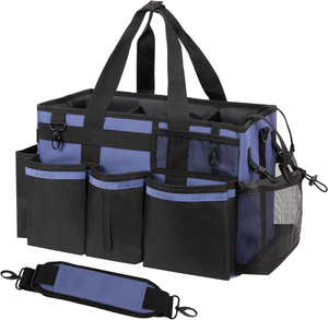 Bolsas ajustables para cepillos, peines, limpiacascos y suministros. Bolsa de almacenamiento de alta calidad para el cuidado del caballo, para uso diario. - Product Image 1