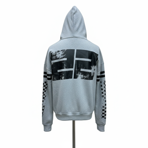 Sudadera con capucha unisex de algodón turquesa de felpa francesa RAILY FOR HELP de alta calidad para hombre, informal, para otoño - Product Image 6
