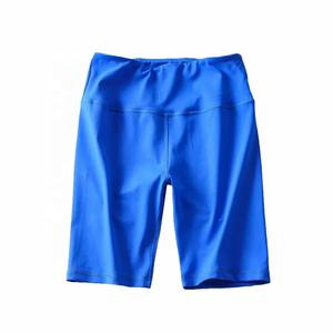 Venta al por Mayor de verano de las mujeres, 90% poliéster, 10% spandex ajustados yoga fitness pantalones cortos elástico en la cintura ropa deportiva niñas corto - Product Image 2