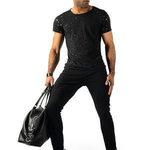 Camiseta sin mangas de gimnasio para hombre, personalizada, de alta calidad, desgastada, digital, de gran tamaño, 100% algodón, transpirable, estilo urbano. - Product Image 6