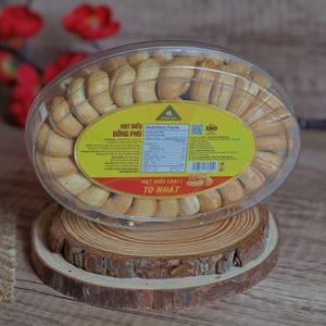 Anacardos Tostados Vietnamitas de Primera Calidad, Grado Premium, W180, 163g, Caja de Regalo Ovalada - Sabor Cremoso y Salado, Suministro Directo de Fábrica - Product Image 6