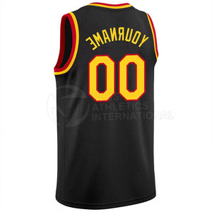 Camiseta de baloncesto de talla grande, antibacteriana, de secado rápido, transpirable, totalmente personalizable y duradera para hombre. - Product Image 3