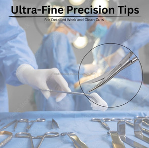 Tijeras Metzenbaum Manuales de Doble Ángulo de Alta Calidad, 6.25 Pulgadas, Acero Inoxidable, Instrumento Quirúrgico Duradero, CE ISO OEM ODM, Venta al por Mayor - Product Image 6