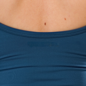 Débardeur de sport sans coutures pour femme, bleu Océanie, avec soutien-gorge intégré, faible impact, coupe extensible, pour yoga, gym et entraînement - Product Image 5