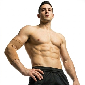 Manchon de coude en néoprène personnalisé pour la protection athlétique, vente en gros, soulagement de la douleur, séchage rapide, léger et respirant - Product Image 5