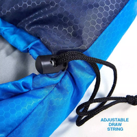 Saco de Dormir Rectangular con Capucha de Poliéster de la Mejor Calidad, Personalizable, Portátil, para 3 Estaciones, para Exportación