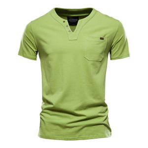 เสื้อยืดผู้ชายแขนสั้นทรงหลวมคุณภาพดีแบบใหม่2023 - Product Image 3