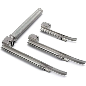 Top Selling Laryngoscopes German Stainless Steel Manual Veterinary Miller Laryngoscopes Set CE Certified By Tegra - Product Image 2