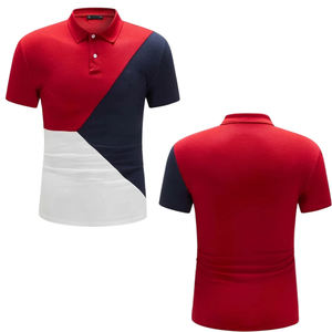 Polo en coton et polyester recyclé, logo personnalisé, usine OEM, vente en gros, fournisseur en vrac, polo de golf, sport, décontracté et vêtements de travail - Product Image 2