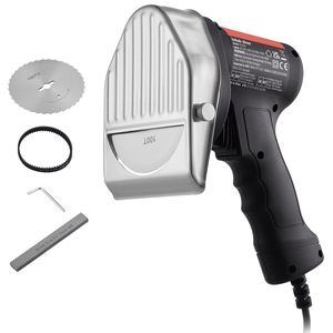 Coltello Elettrico Professionale da 80W per Shawarma, Tagliacarne Commerciale in Acciaio Inox per Gyros, Affettatrice per Kebab Doner, Coltello Turco per Kebab - Product Image 6