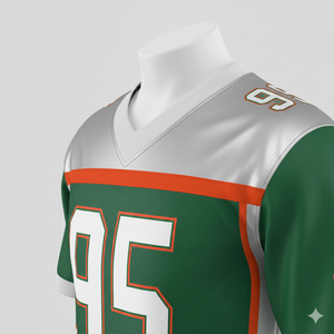 Los Mejores Diseños, Jersey de Fútbol Americano Unisex Personalizado Antiarrugas, 100% Poliéster Transpirable, Ropa Deportiva de Equipo - Product Image 5