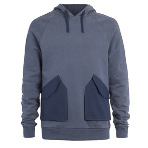 Men's Custom 100% Cotton Winter Thermal Sweatshirts Long Sleeve <b>Thick</b> <b>Fleece</b> Digital Printing Solid - Product Image 4