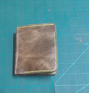 High Quality Unisex Slim Lightweight Genuine Leather Short Eco-Friendly Open <b>Wallet</b> Custom Logo Fashion Personalized Front - Product Image 4